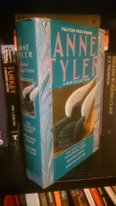 Ugly book or ugliest book? My first Anne Tyler.